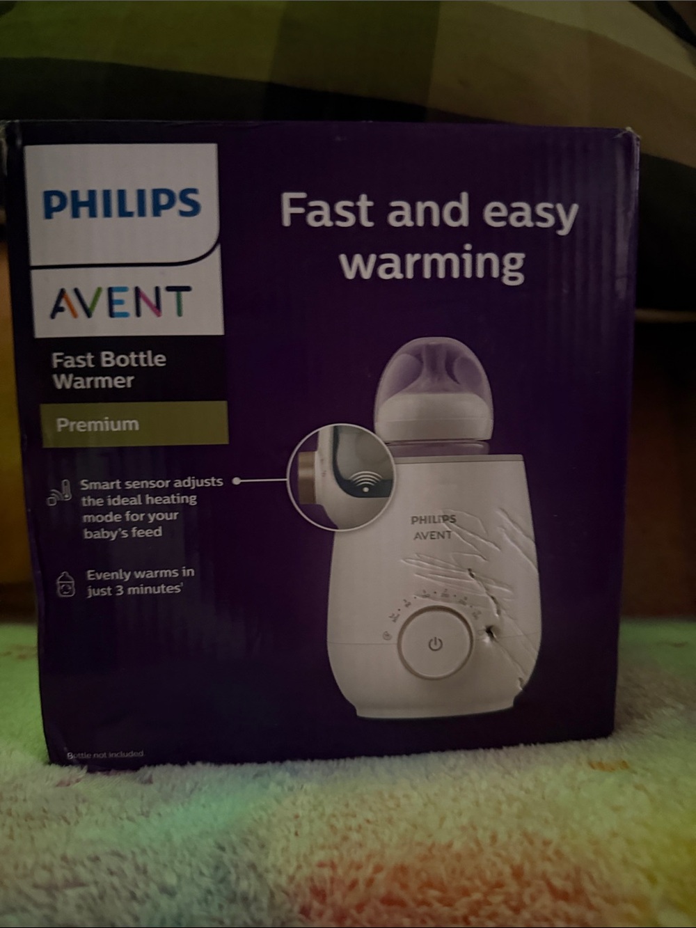 Philips AVENT White Fast Bottle Warmer – Premium Feeding Solution